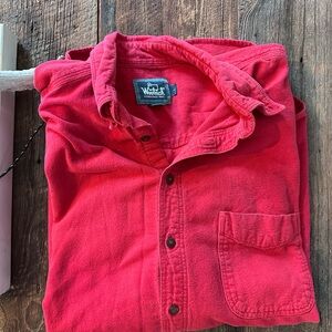 Woolrich Men's Red Shirt